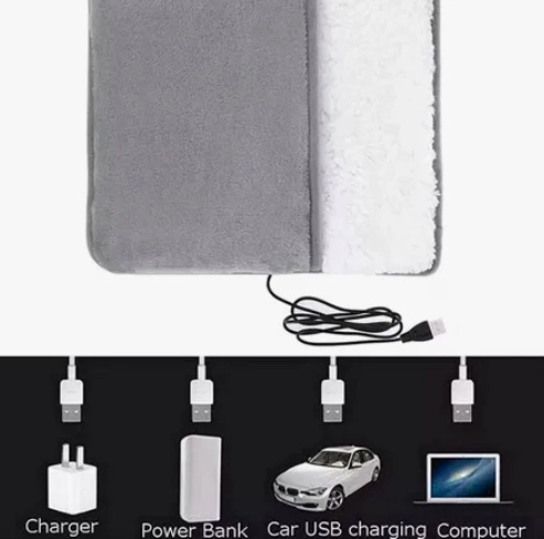 MANTA CALIENTAPIES USB IDEAL PARA PIES Y MANOS - 2