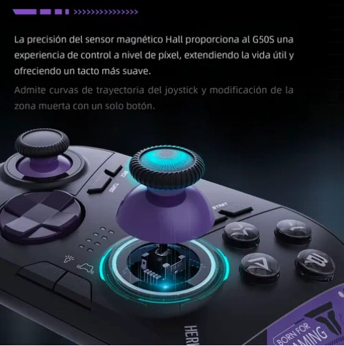 CONTROL GAMER THUNDEROBO BLANCO - 3