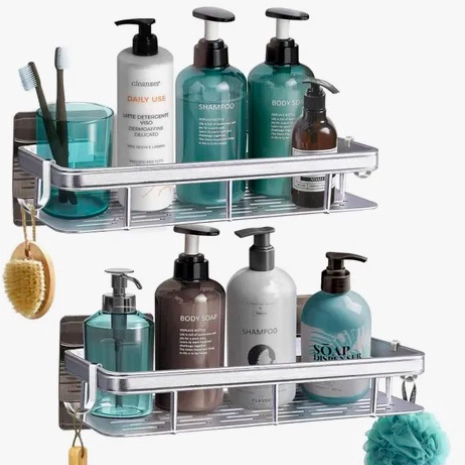 ORGANIZADOR DE DUCHA SET X2 REPISA - 1