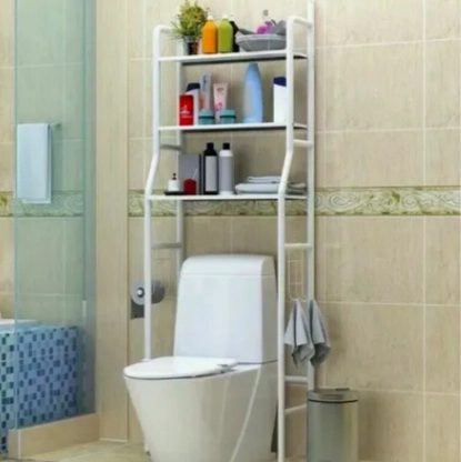 ESTANTE MUEBLE ORGANIZADOR DE BAÑO 3 NIVELES - 2