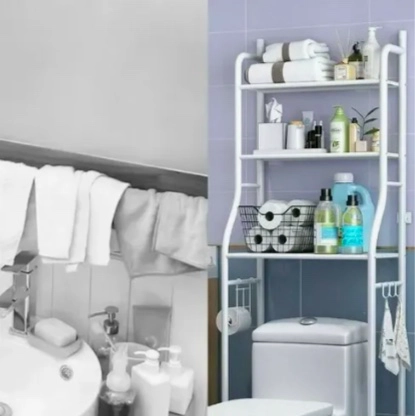 ESTANTE MUEBLE ORGANIZADOR DE BAÑO 3 NIVELES - 3