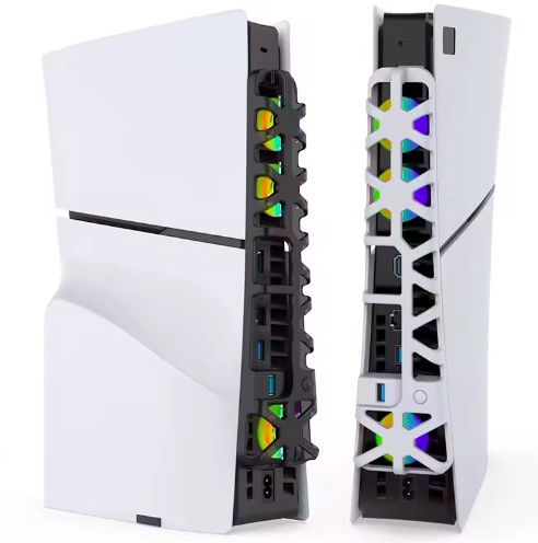 COOLER PS5 VENTILADOR REFRIGERACION AIRE COLOR NEGRO - 3