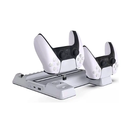 SOPORTE CON VENTILADOR CARGA COMPATIBLE CON PS5 - 4