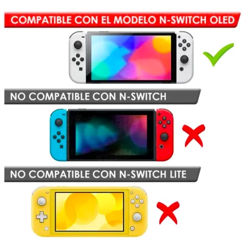 ESTUCHE PROTECTOR PARA SWITCH OLED PACK 36 EN 1 - 6