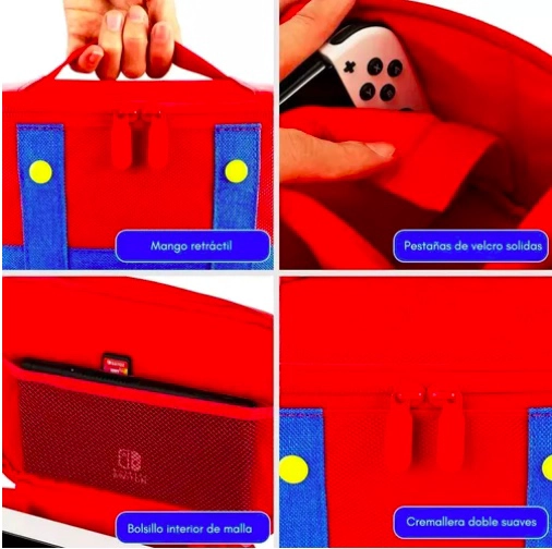 ESTUCHE FUNDA PARA NINTENDO SWITCH / OLED - 3