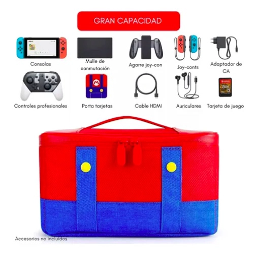 ESTUCHE FUNDA PARA NINTENDO SWITCH / OLED - 6