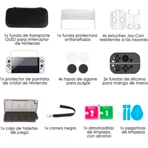 ESTUCHE PROTECTOR PARA NINTENDO SWITCH OLED - 2