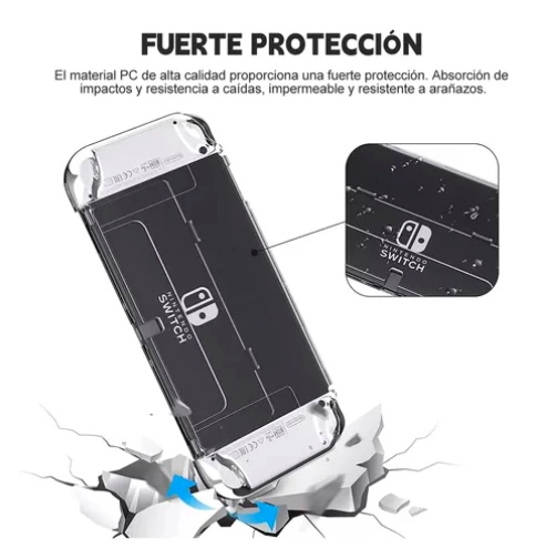 ESTUCHE PROTECTOR PARA NINTENDO SWITCH OLED - 4