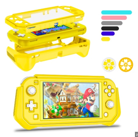 CARCASA PROTECTORA NINTENDO SWITCH LITE AMARILLO - 2