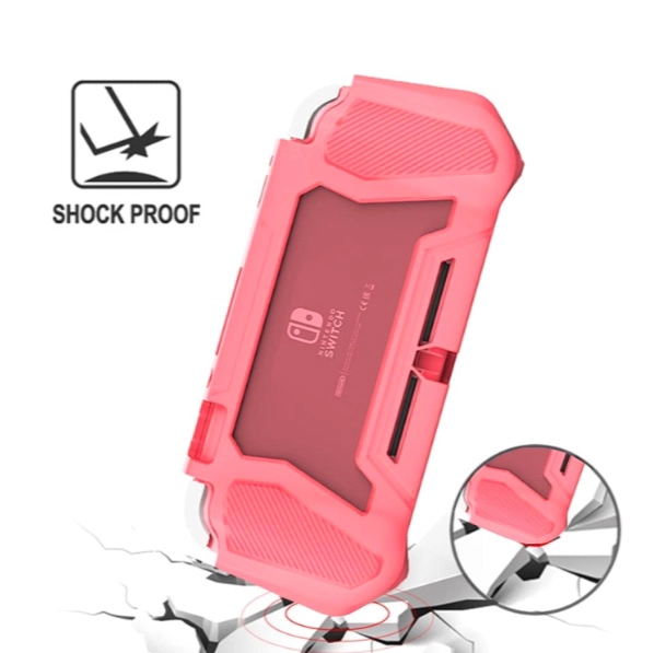 CARCASA PROTECTORA NINTENDO SWITCH LITE ROSADO - 3