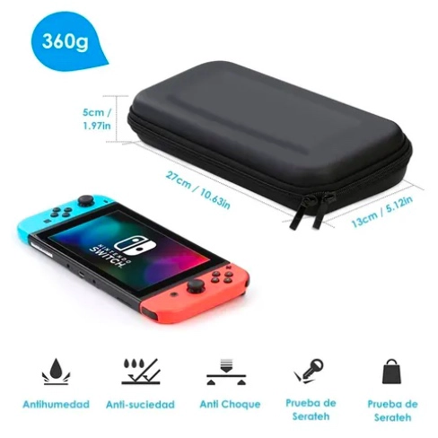 ESTUCHE PROTECTOR PARA NINTENDO SWITCH - 6