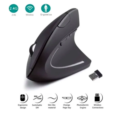MOUSE ERGONOMICO INALAMBRICO - 4