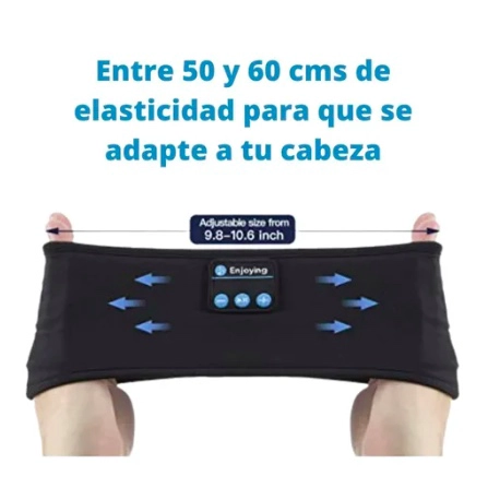 AUDIFONOS CINTILLO BLUETOOTH USB DORMIR - 4