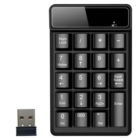 TECLADO MECANICO DIGITAL INALAMBRICO USB - 1
