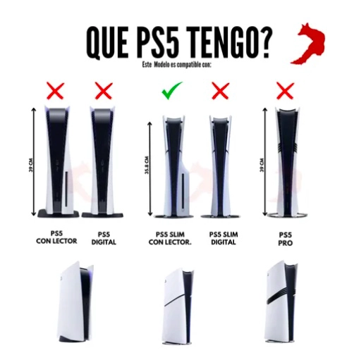 SOPORTE DE PARED PARA PS5 - 2