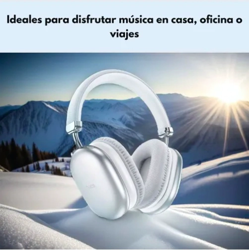 AUDIFONOS BLUETOOTH 90 HORAS BATERIA HIFI ROSADOS - 6