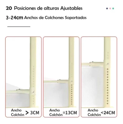 BARANDA DE SEGURIDAD PARA CAMAS - 5
