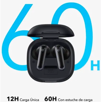 AURICULARES INALAMBRICOS COLOR NEGRO - 2