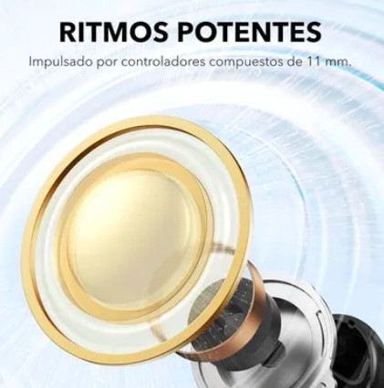 AURICULARES INALAMBRICOS COLOR NEGRO - 3