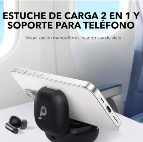 AURICULARES INALAMBRICOS COLOR NEGRO - 4