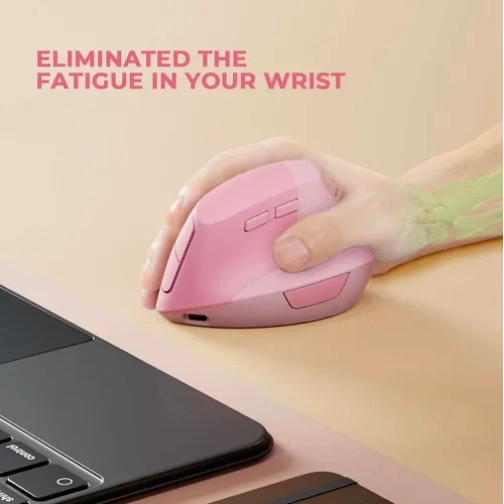 MOUSE VERTICAL RECARGABLE - 3
