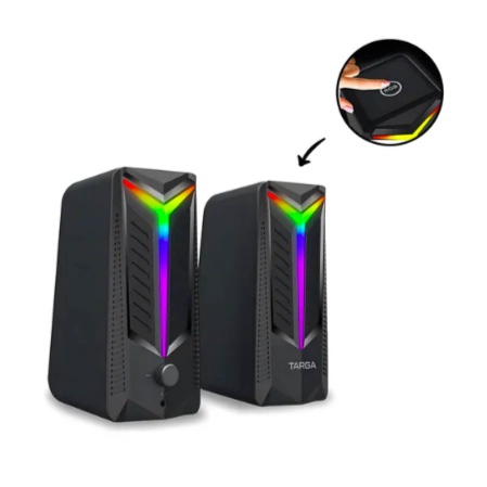 PAR DE PARLANTES GAMER PARA PC - 3