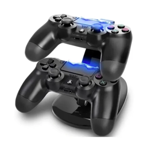CARGADOR DOBLE BASE CONTROL PS4 - 3