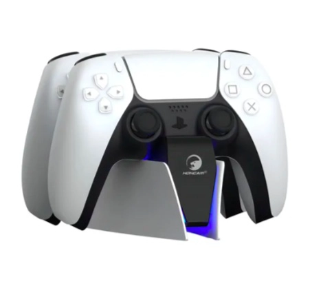RIQUI BASE CARGADOR PARA CONSOLA SOPORTE PS5 BLANCO