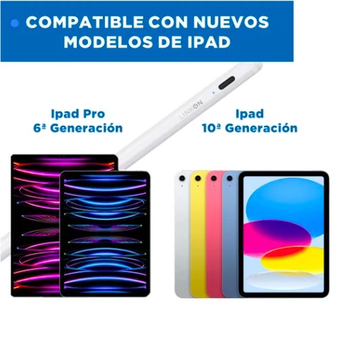 LAPIZ PENCIL TACTIL STYLUS PARA APPLE IPAD - 2