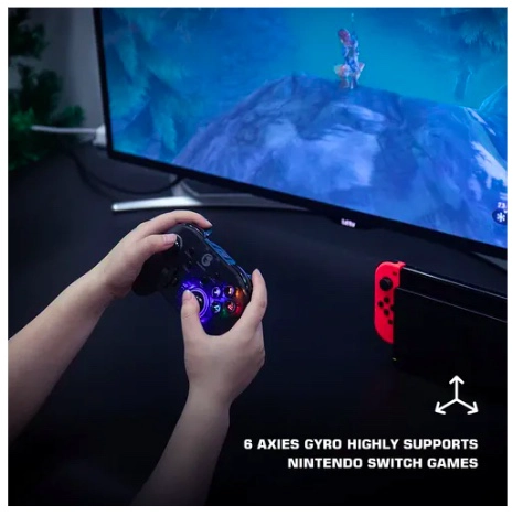 JOYSTICK T4 PRO INALAMBRICO EFECTO HAL - 6