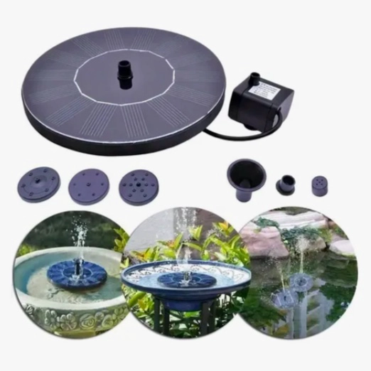 FUENTE AGUA SOLAR BOMBA RIEGO PISCINA - 5