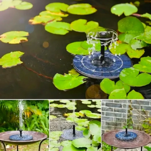 FUENTE AGUA SOLAR BOMBA RIEGO PISCINA - 6