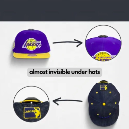SET 8 GANCHO ORGANIZADOR DE GORRAS PARA PARED - 5