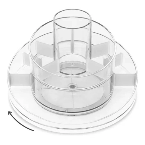 ORGANIZADOR COSME TICOS MAQUILLAJE GIRATORIO 360 - 6