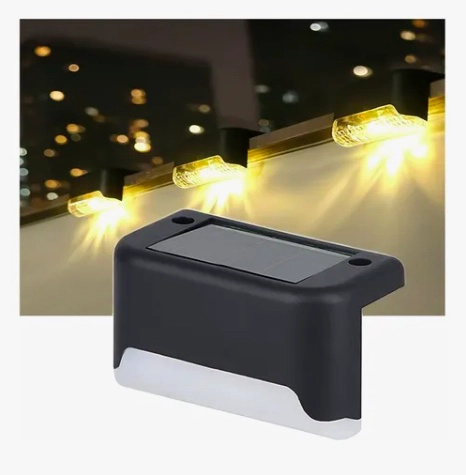 KIT 8 LUCES SOLARES PATIO JARDIN - 3
