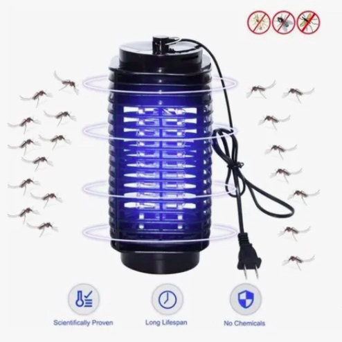 PACK 2 LAMPARA UV MATA MOSQUITOS INSECTO - 2