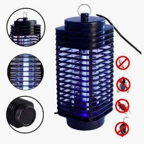 PACK 2 LAMPARA UV MATA MOSQUITOS INSECTO - 3