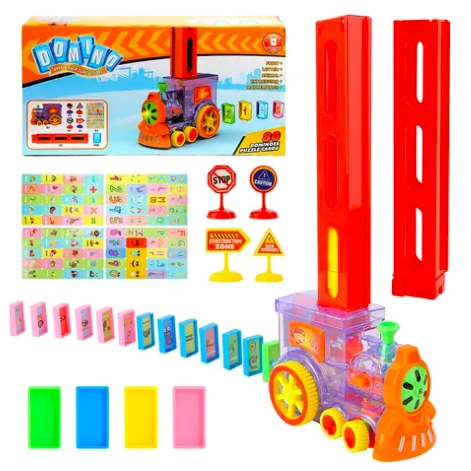 TREN JUGUETE DOMINO AUTOMATICO - 1