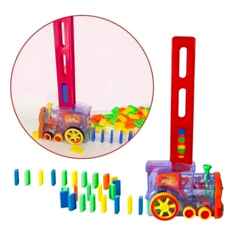 TREN JUGUETE DOMINO AUTOMATICO - 3