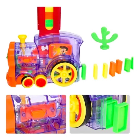 TREN JUGUETE DOMINO AUTOMATICO - 6