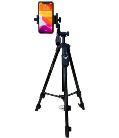 TRIPODE CON DISPARADOR PARA TELE FONOS - 1