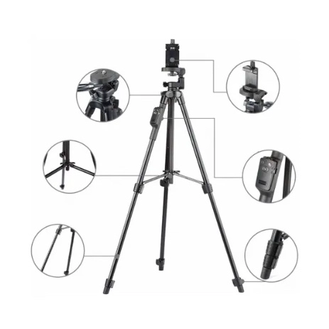 TRIPODE CON DISPARADOR PARA TELE FONOS - 4