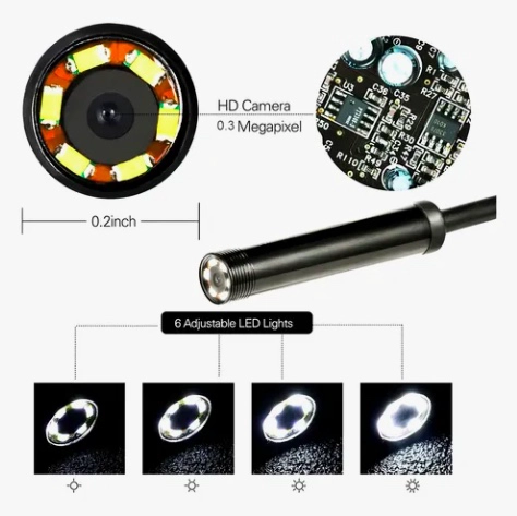 MINI CAMARA ENDOSCOPICA ANDROID/WIN/MAC - 3