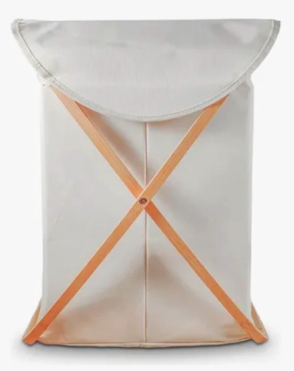 CANASTO ROPA SUCIA PLEGABLE DE BAMBU - 2