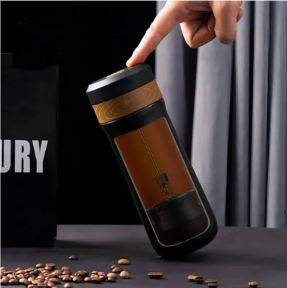 CAFETERA PORTATIL 2 EN 1 - 3