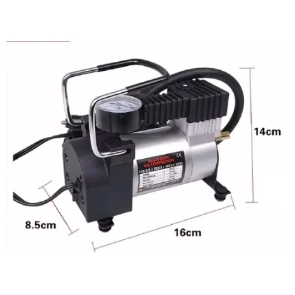 COMPRESOR AIRE METALICO VEHICULO 12V - 4