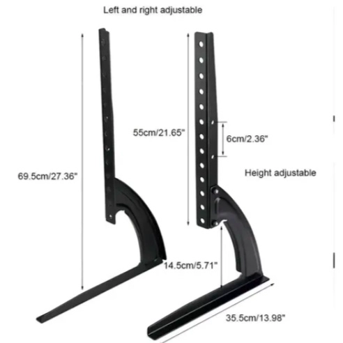 SOPORTE BASE TV SOBRE MESA UNIVERSAL DE 37 A 75 PULG. - 2