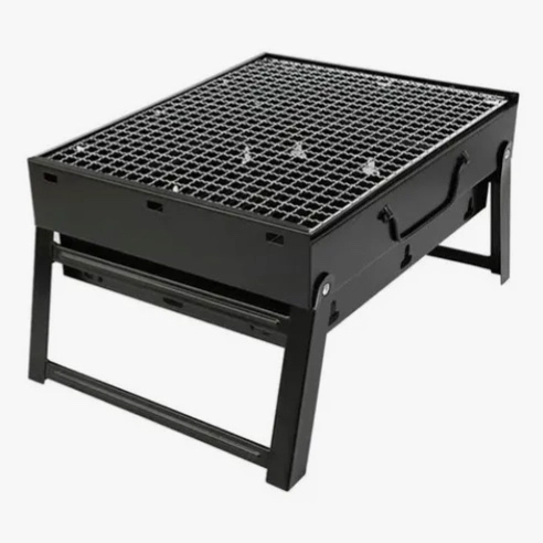 MINI PARRILLERA PLEGABLE DE CARBON - 3