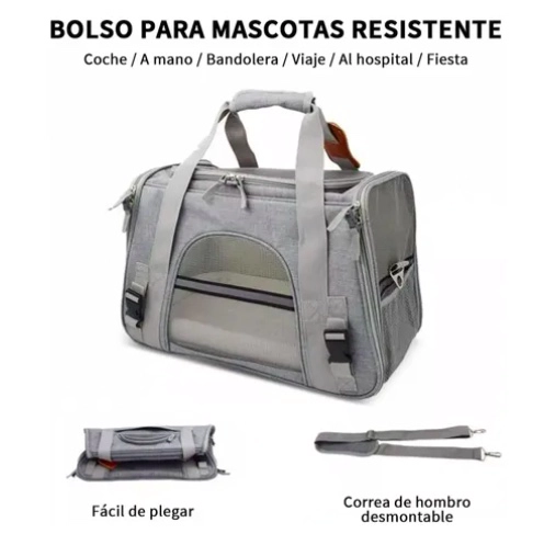 BOLSO TRANSPORTADOR MASCOTA - 4
