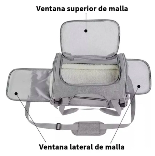 BOLSO TRANSPORTADOR MASCOTA - 5